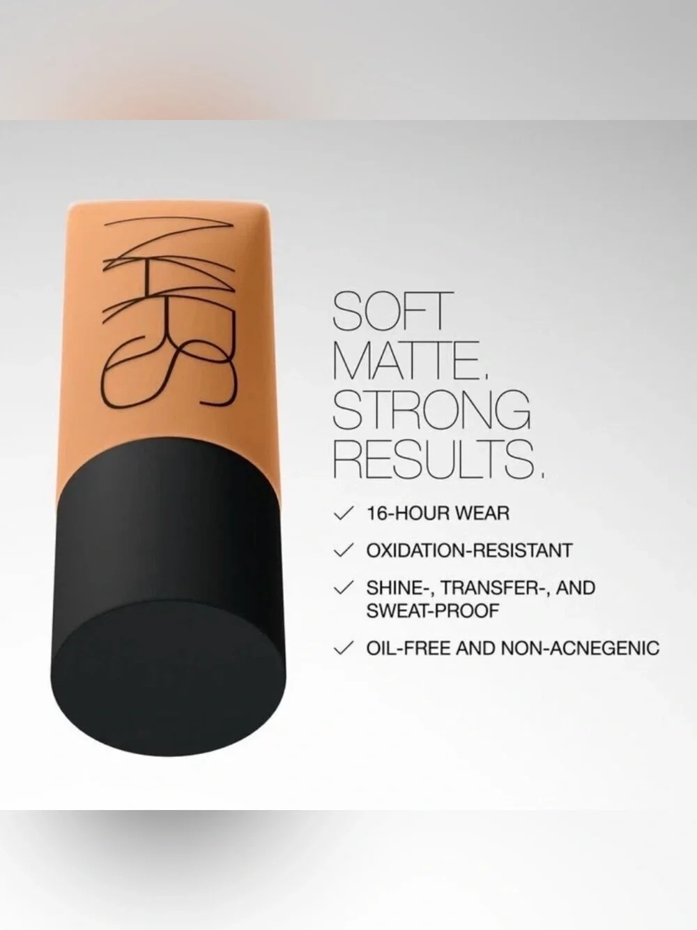 L 2.5 Yukon NARS Soft Matte Complete Foundation Brand New in Box Full Size